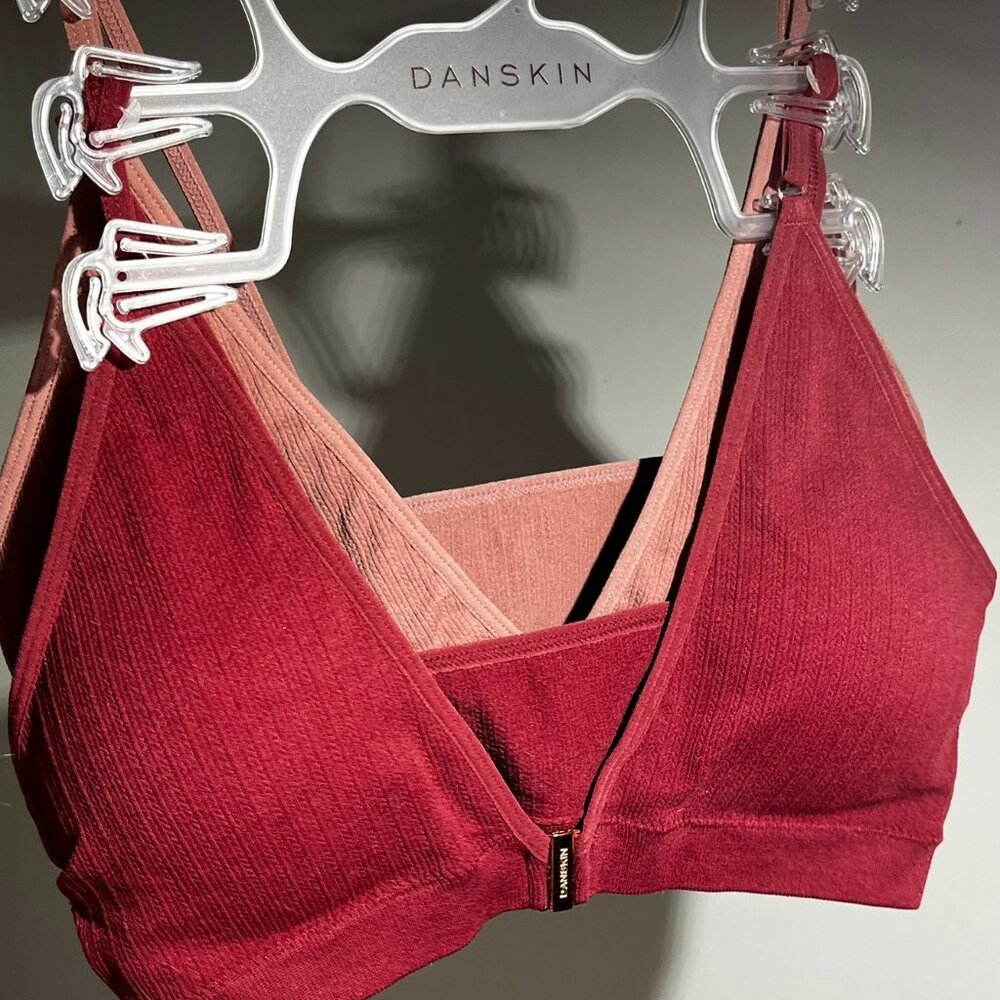 WOMENS 2PK DANSKIN BRALETTES SIZE XL (NWOT)